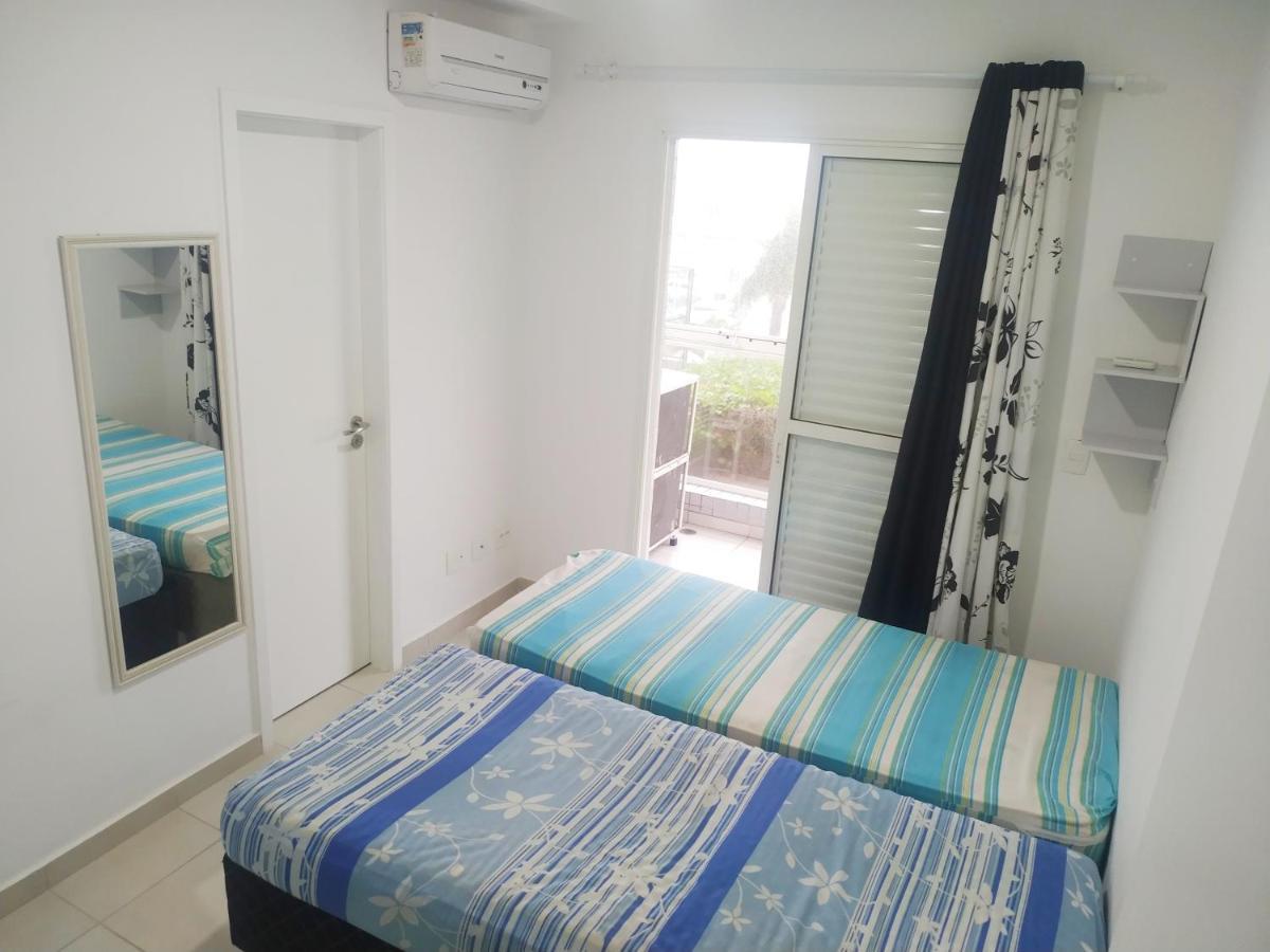 Apartamento Praia Bertioga Frente Mar Lägenhet Exteriör bild