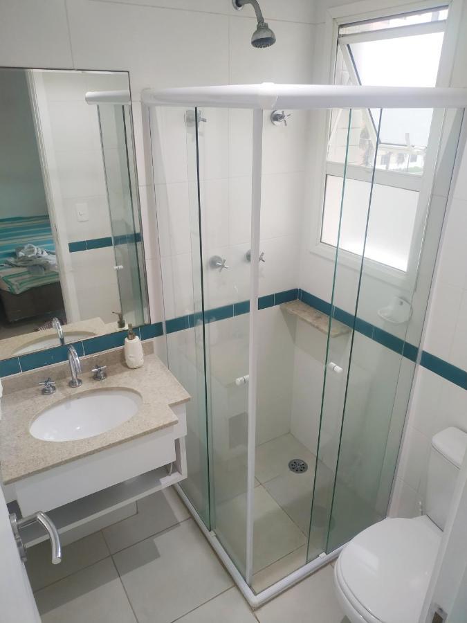 Apartamento Praia Bertioga Frente Mar Lägenhet Exteriör bild