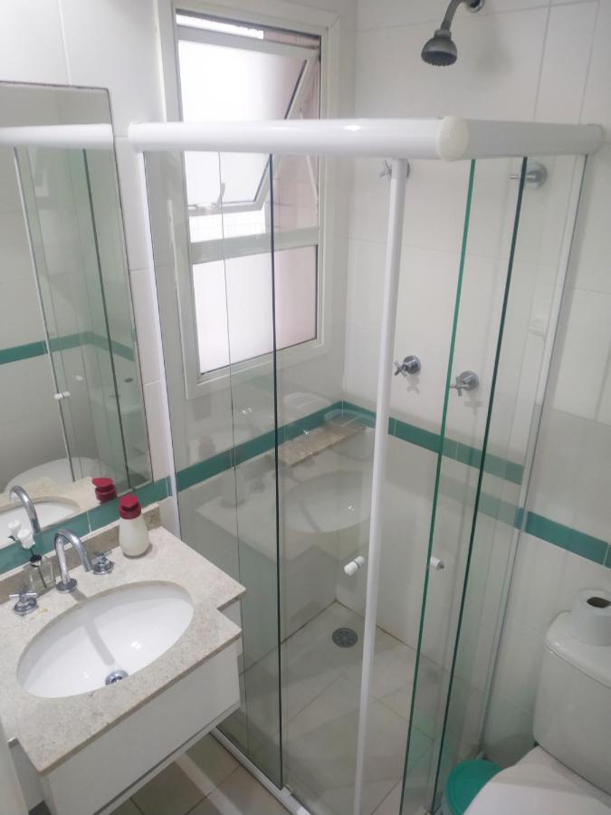 Apartamento Praia Bertioga Frente Mar Lägenhet Exteriör bild