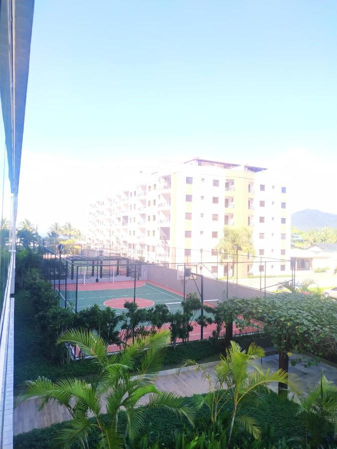 Apartamento Praia Bertioga Frente Mar Lägenhet Exteriör bild