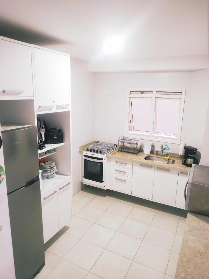 Apartamento Praia Bertioga Frente Mar Lägenhet Exteriör bild