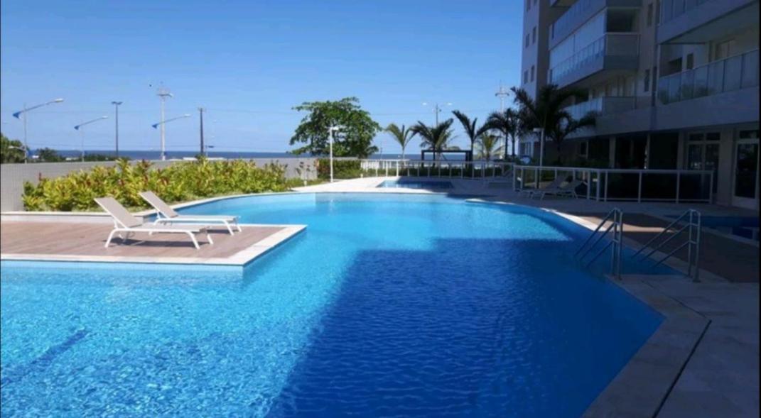 Apartamento Praia Bertioga Frente Mar Lägenhet Exteriör bild