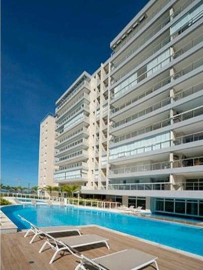 Apartamento Praia Bertioga Frente Mar Lägenhet Exteriör bild