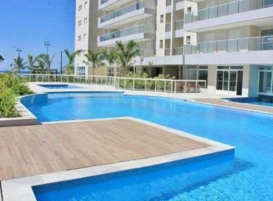 Apartamento Praia Bertioga Frente Mar Lägenhet Exteriör bild