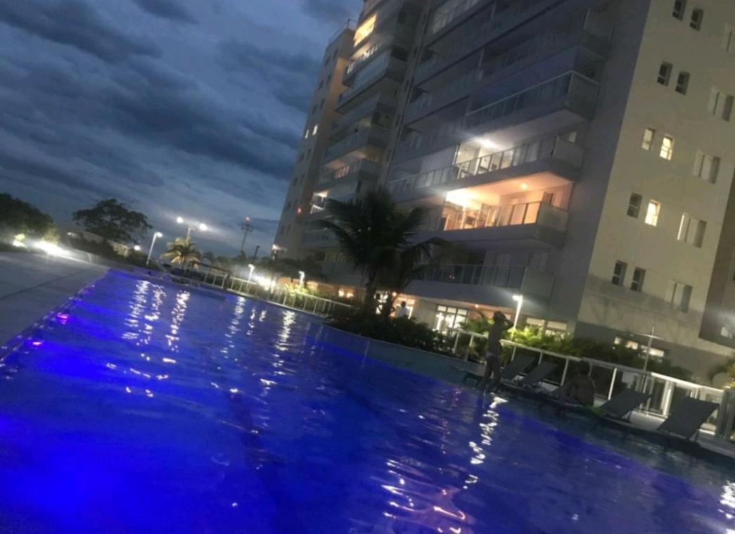 Apartamento Praia Bertioga Frente Mar Lägenhet Exteriör bild