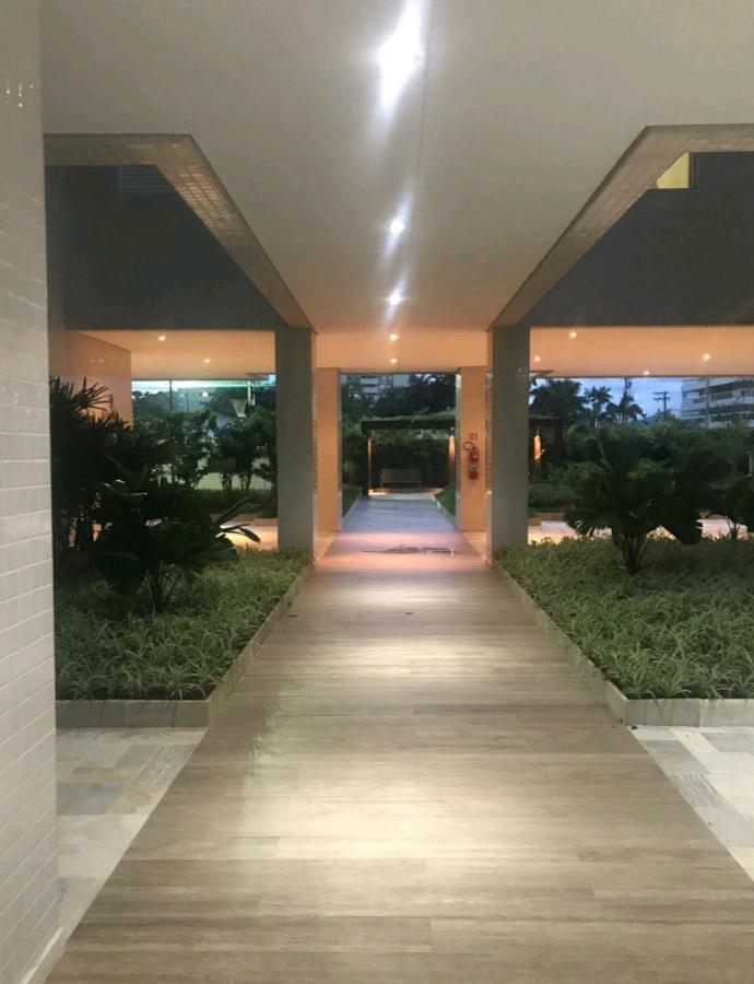 Apartamento Praia Bertioga Frente Mar Lägenhet Exteriör bild