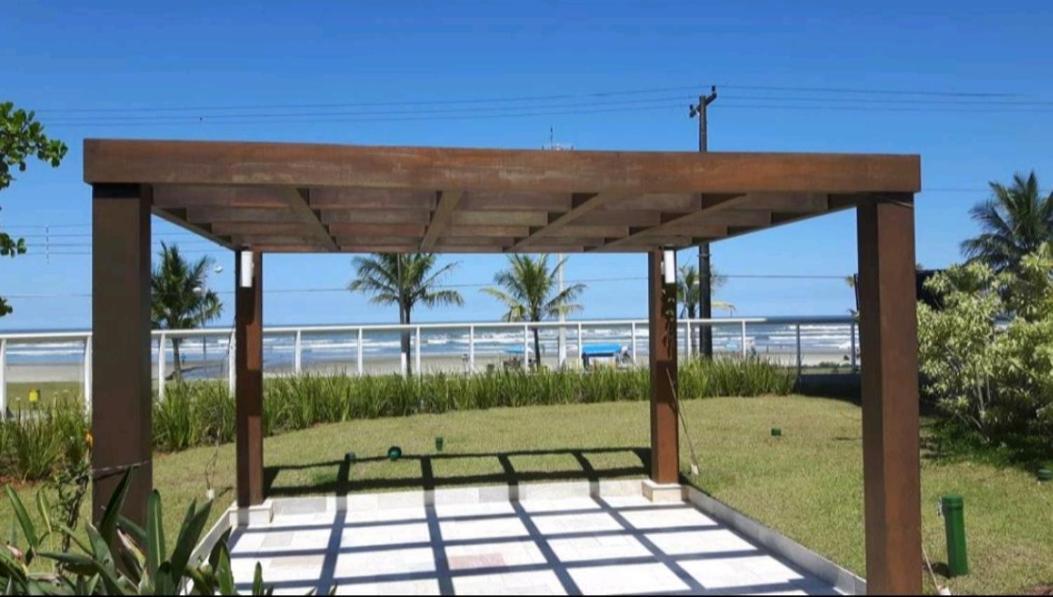 Apartamento Praia Bertioga Frente Mar Lägenhet Exteriör bild
